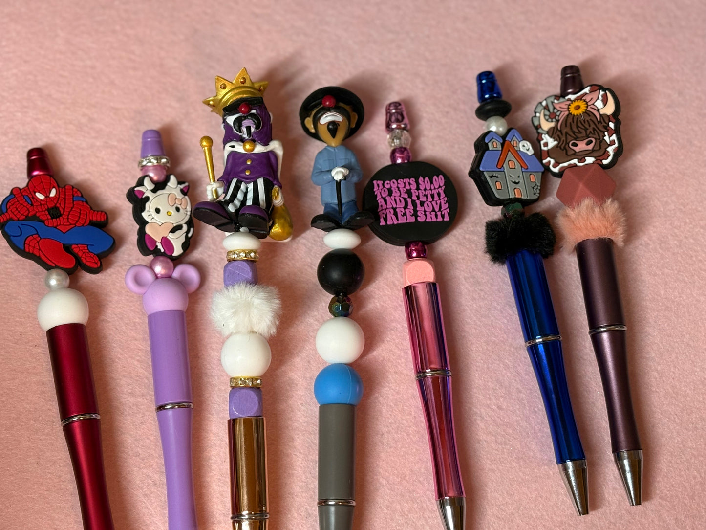 Beaded pens