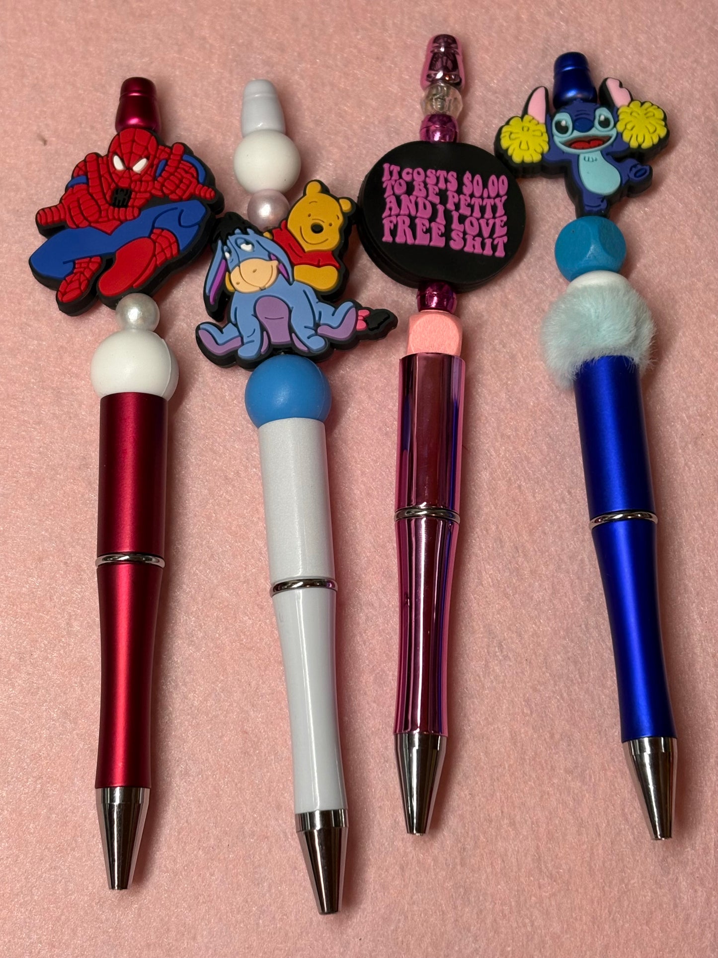 Beaded pens